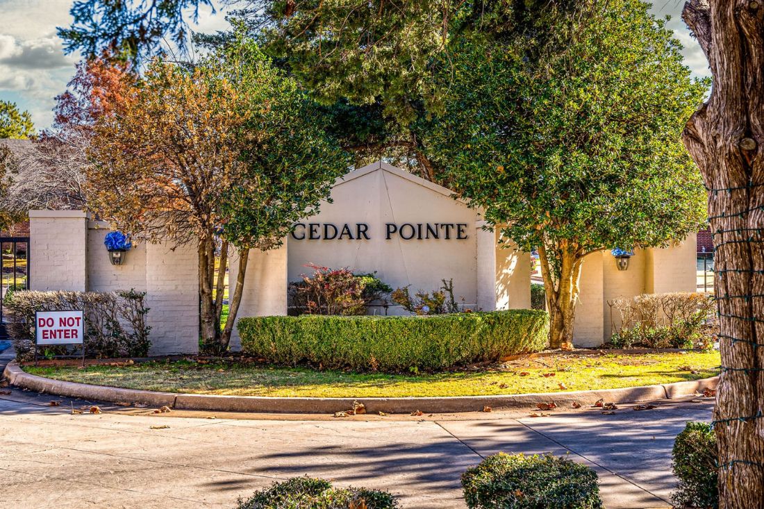 Cedar Pointe in West Edmond. An affordable, gated community with amenities.