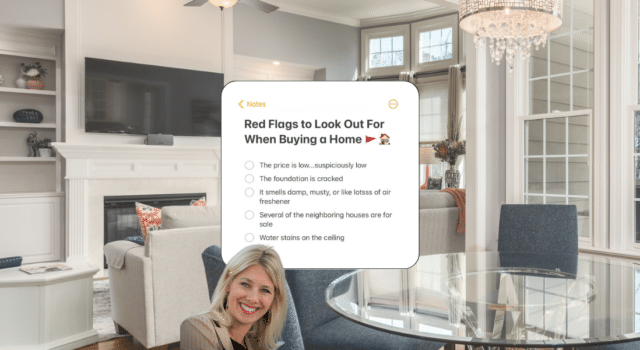 Here are 5 red flags when buying a home.