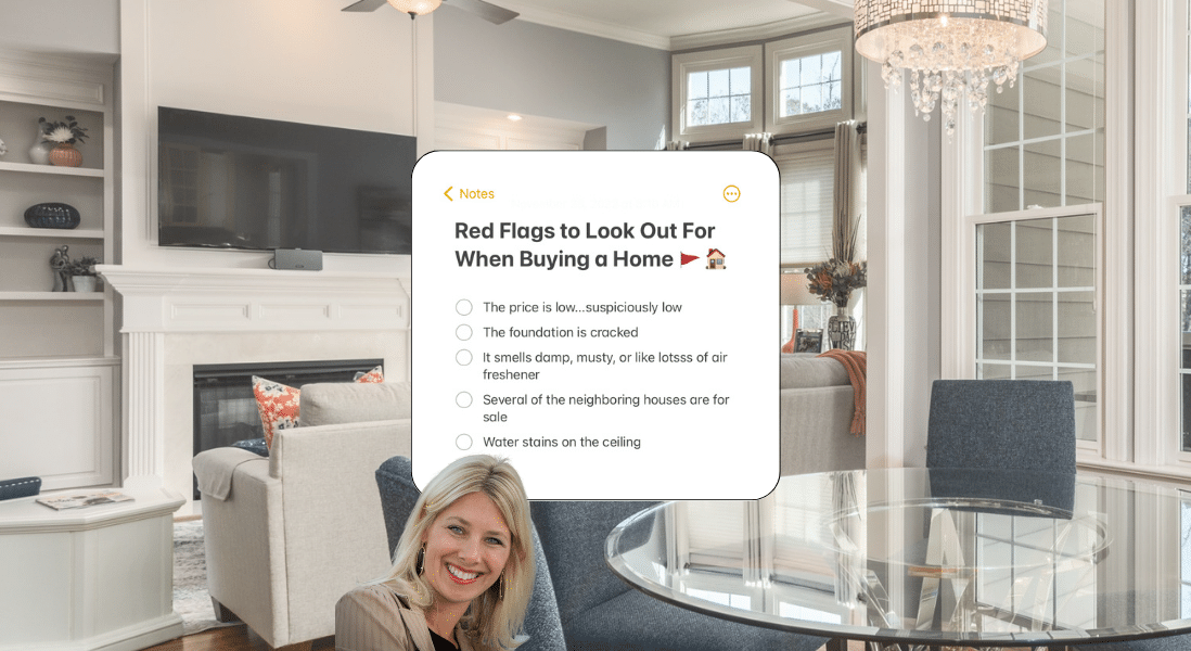 Here are 5 red flags when buying a home.