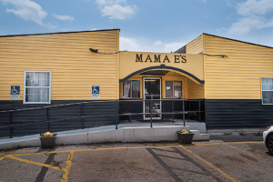 Mama E's building on Springlake Dr.