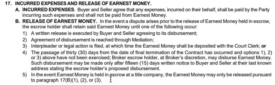 An example of a home buying loan agreement.