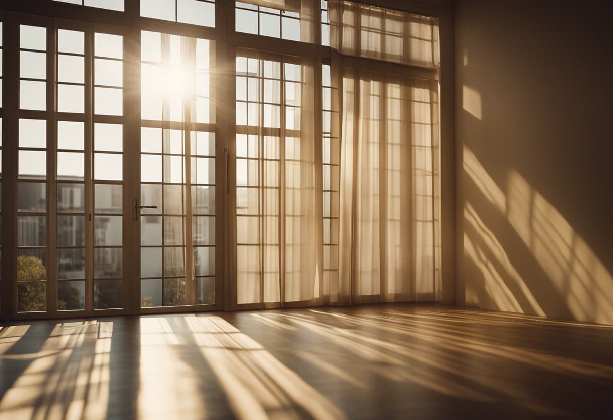 A room with sunlight shining through which begs the question, what are the best times for open houses?